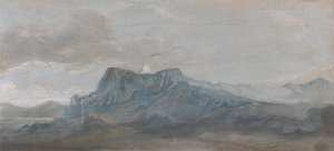 ウェールズ山研究 作： Paul Sandby